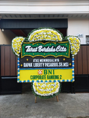 Papan Bunga Duka di Dumoga Tenggara