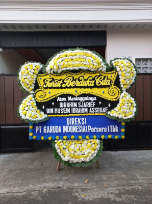 Papan Bunga Duka di Dumoga Tenggara