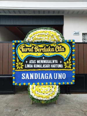 Papan Bunga Duka di Dumoga Tenggara
