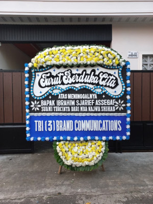 Papan Bunga Duka di Dumoga Tenggara